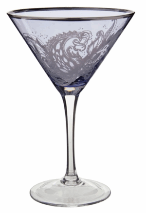 DARTINGTON CRYSTAL LLB COCKTAIL CHIC FLORISSIMA (PURPLE)